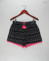 Premium Condition Womens Shorts | Preloved Primark | Black Cotton | Thrift Shop for Women Islamabad Pakistan | OTS