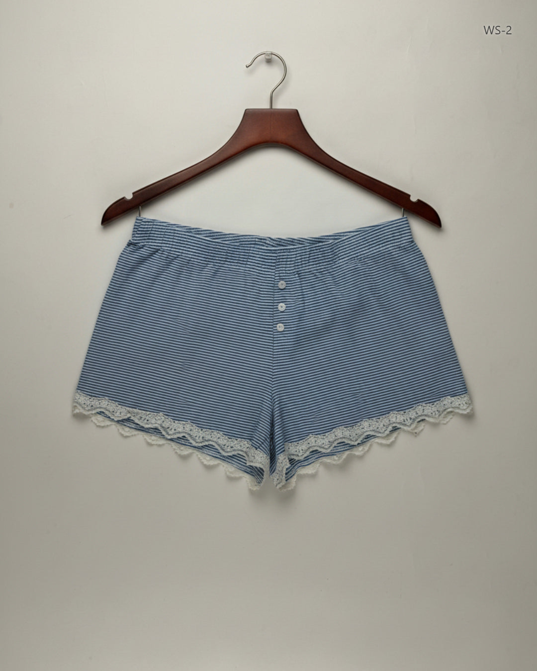 UK Imported secondhand Womens Shorts - Primark brand, Blue Cotton, Premium condition, for Women - Online Thrift Store Lahore Pakistan
