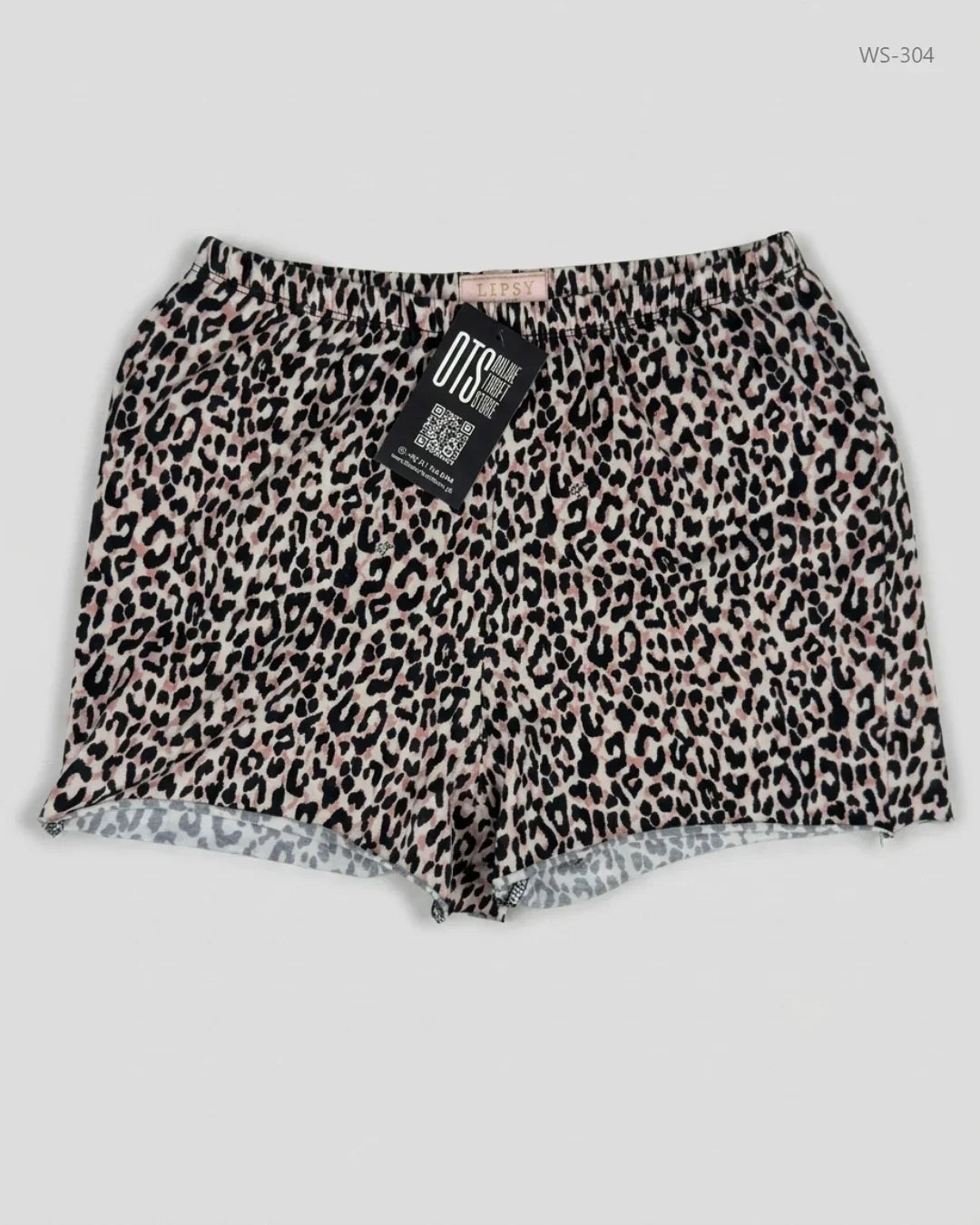 UK Imported secondhand Womens Shorts - LIPSY LONDON brand, Leopard Cotton, Premium condition, for - Online Thrift Store Karachi Pakistan