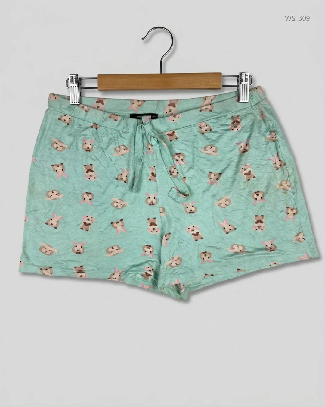 Shop Premium Womens Shorts by TU | Preloved Branded Clothes | Green Polyester | | OTS Thrift Store Lahore Pakistan