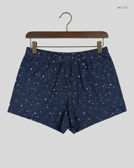 Secondhand Branded Womens Shorts by F&F, Blue Cotton fabric, Premium condition, for - Online Thrift Shop Peshawar Pakistan