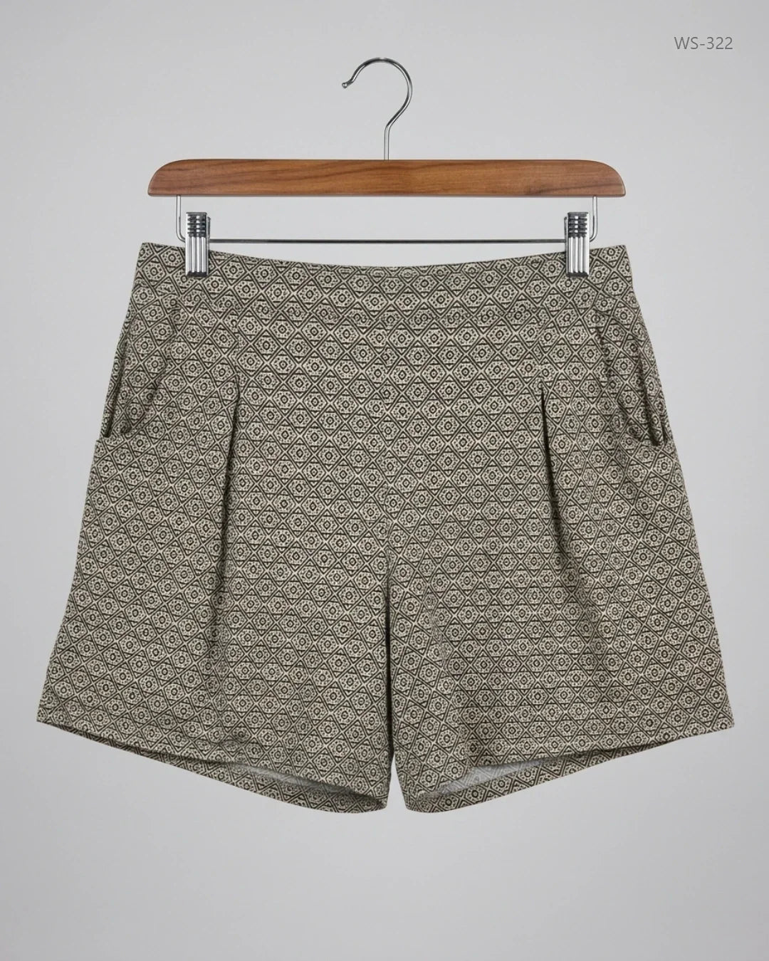 Preloved Premium Womens Shorts by TU, Brown Viscose for Women - OTS Thrift Shop Islamabad Pakistan