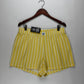 Womens Shorts | F&F | Preloved Branded | Yellow Cotton | Premium | OTS Thrift Store Peshawar Pakistan