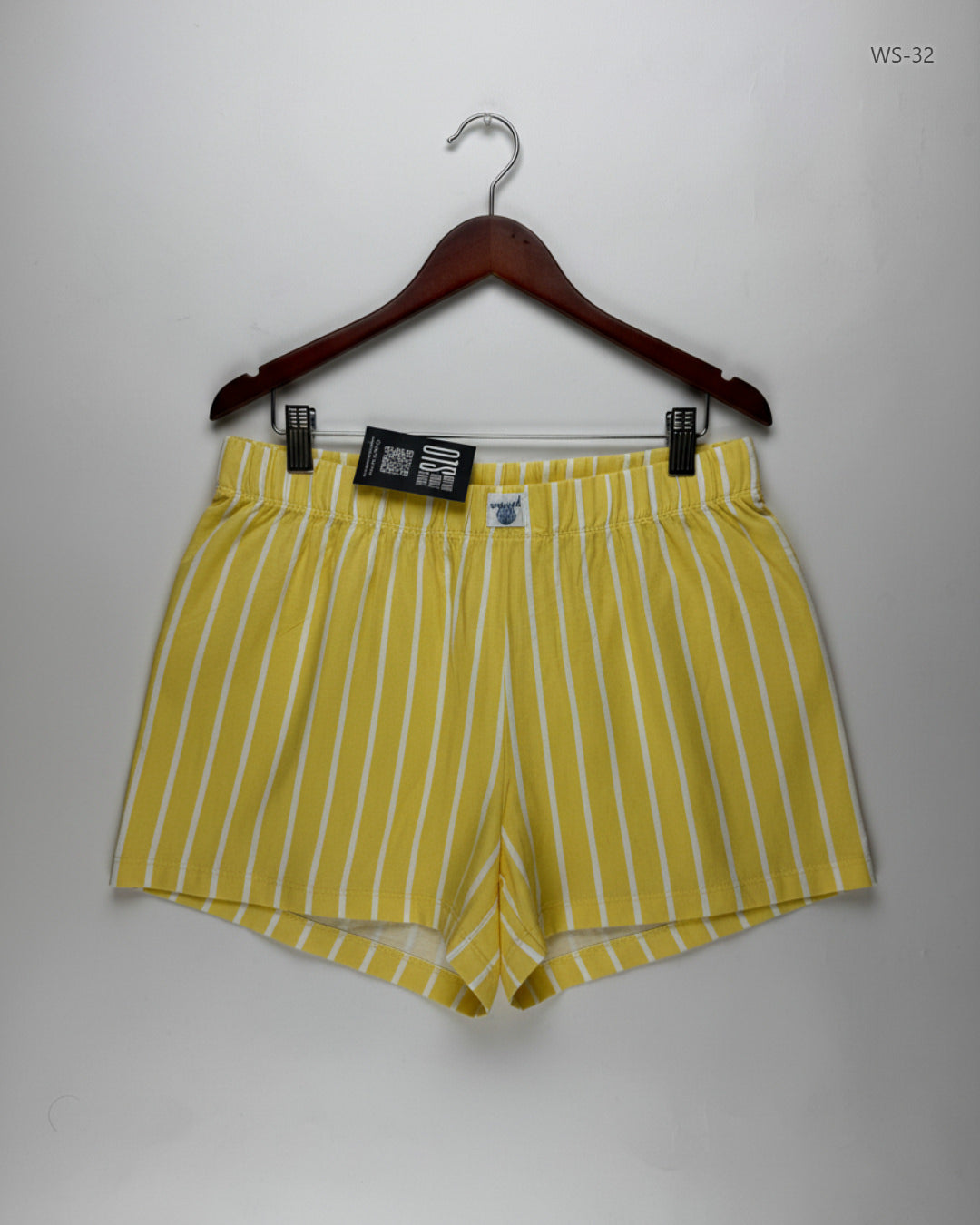 Womens Shorts | F&F | Preloved Branded | Yellow Cotton | Premium | OTS Thrift Store Peshawar Pakistan