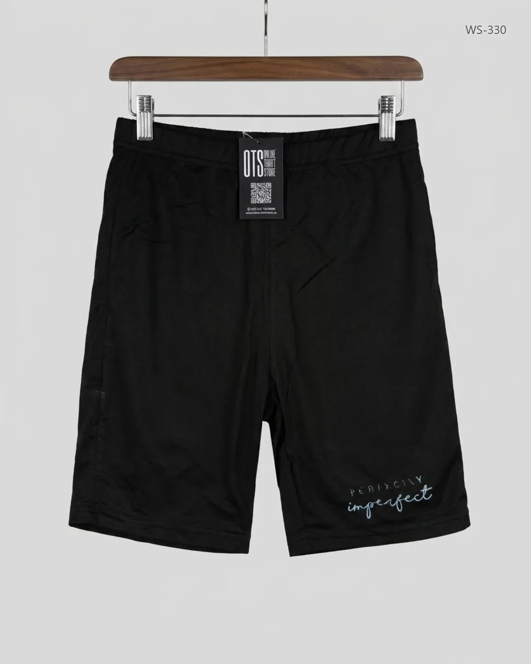 Premium Condition Womens Shorts | Preloved Unknown | Black cotton | Thrift Shop for Women Lahore Pakistan | OTS