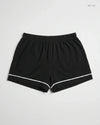 Shop Premium Womens Shorts by Unknown | Preloved Branded Clothes | Black Viscose | Women | OTS Thrift Store Lahore Pakistan