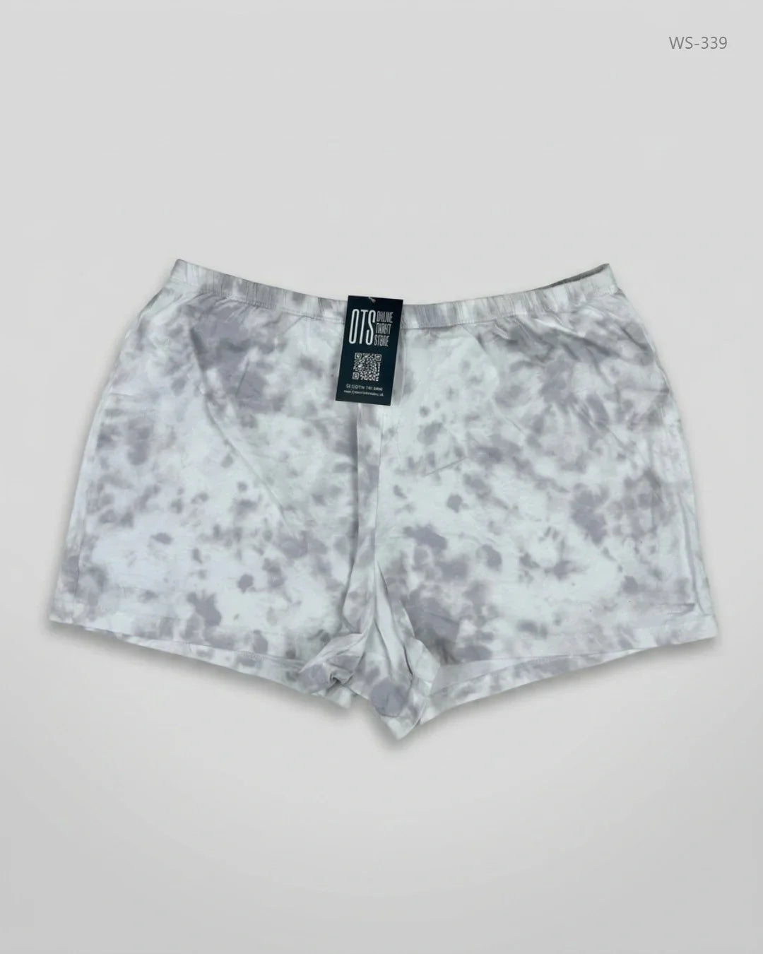 Shop Premium Womens Shorts by TU | Preloved Branded Clothes | Grey Cotton | Women | OTS Thrift Store Karachi Pakistan