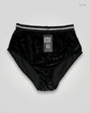 Secondhand Branded Womens Shorts by Stradivarius, Black Polyester fabric, Premium condition, for Women - Online Thrift Shop Karachi Pakistan