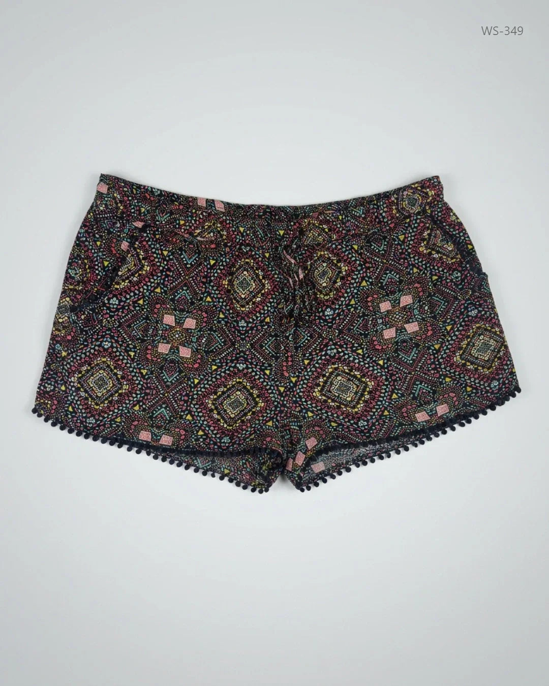 UK Imported secondhand Womens Shorts - Atmosphere brand, Multi Cotton, Premium condition, for Women - Online Thrift Store Peshawar Pakistan
