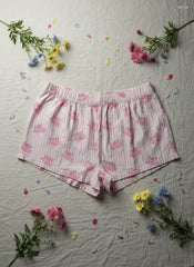 Shop Premium Womens Shorts by Emily in Paris | Preloved Branded Clothes | Pink Cotton | Women | OTS Thrift Store Lahore Pakistan