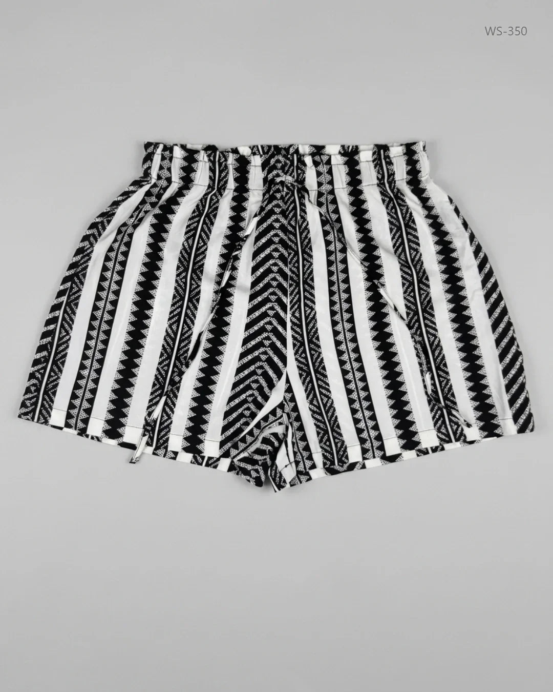 Womens Shorts | Shein | Preloved Branded | Black & White Cotton | Premium | OTS Thrift Store Peshawar Pakistan