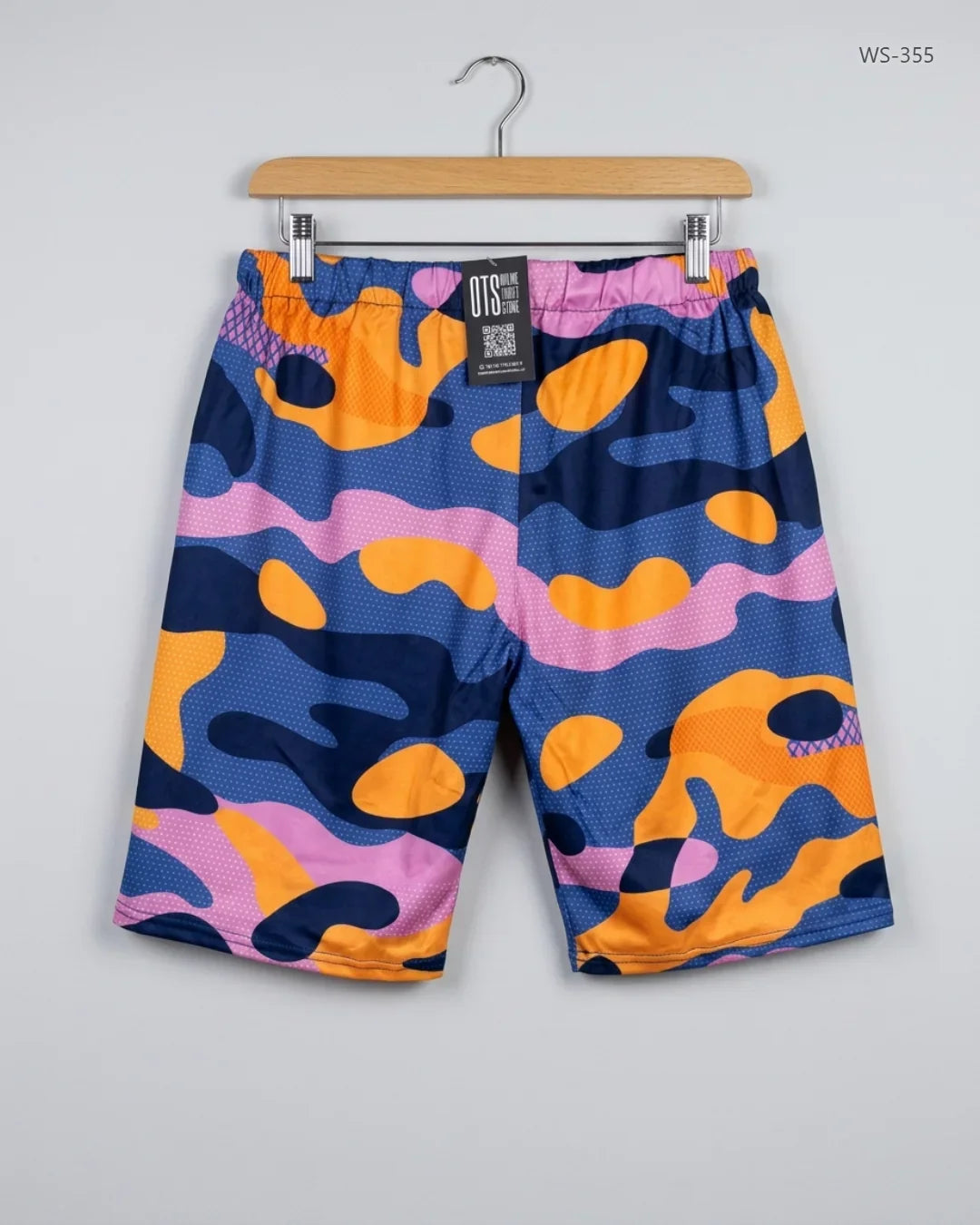 UK Imported secondhand Womens Shorts - Unknown brand, Multi Polyester, Premium condition, for Women - Online Thrift Store Karachi Pakistan