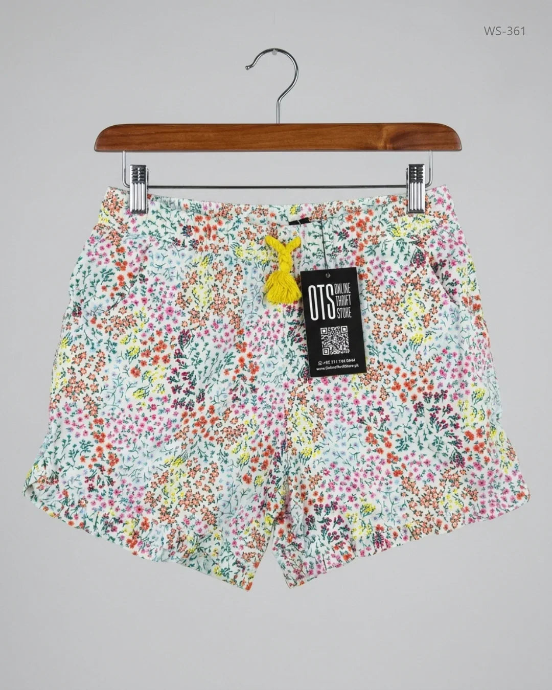 Preloved Premium Womens Shorts by CUT LABEL, Multi Cotton for Women - OTS Thrift Shop Islamabad Pakistan