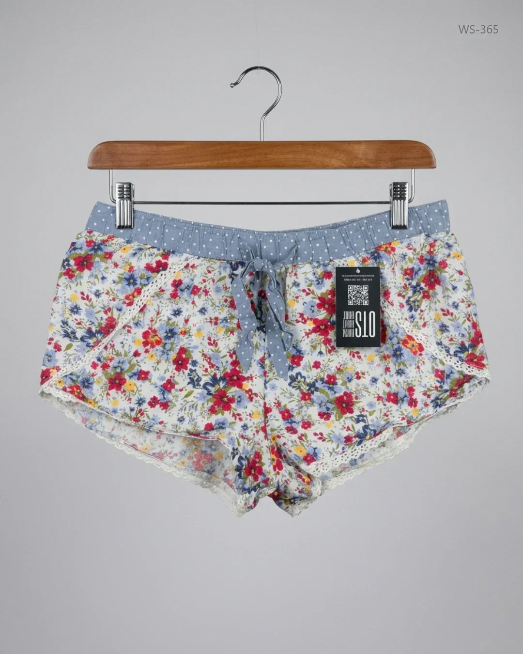 Secondhand Branded Womens Shorts by Marks & Spencer, Multi Cotton fabric, Premium condition, for Women - Online Thrift Shop Peshawar Pakistan