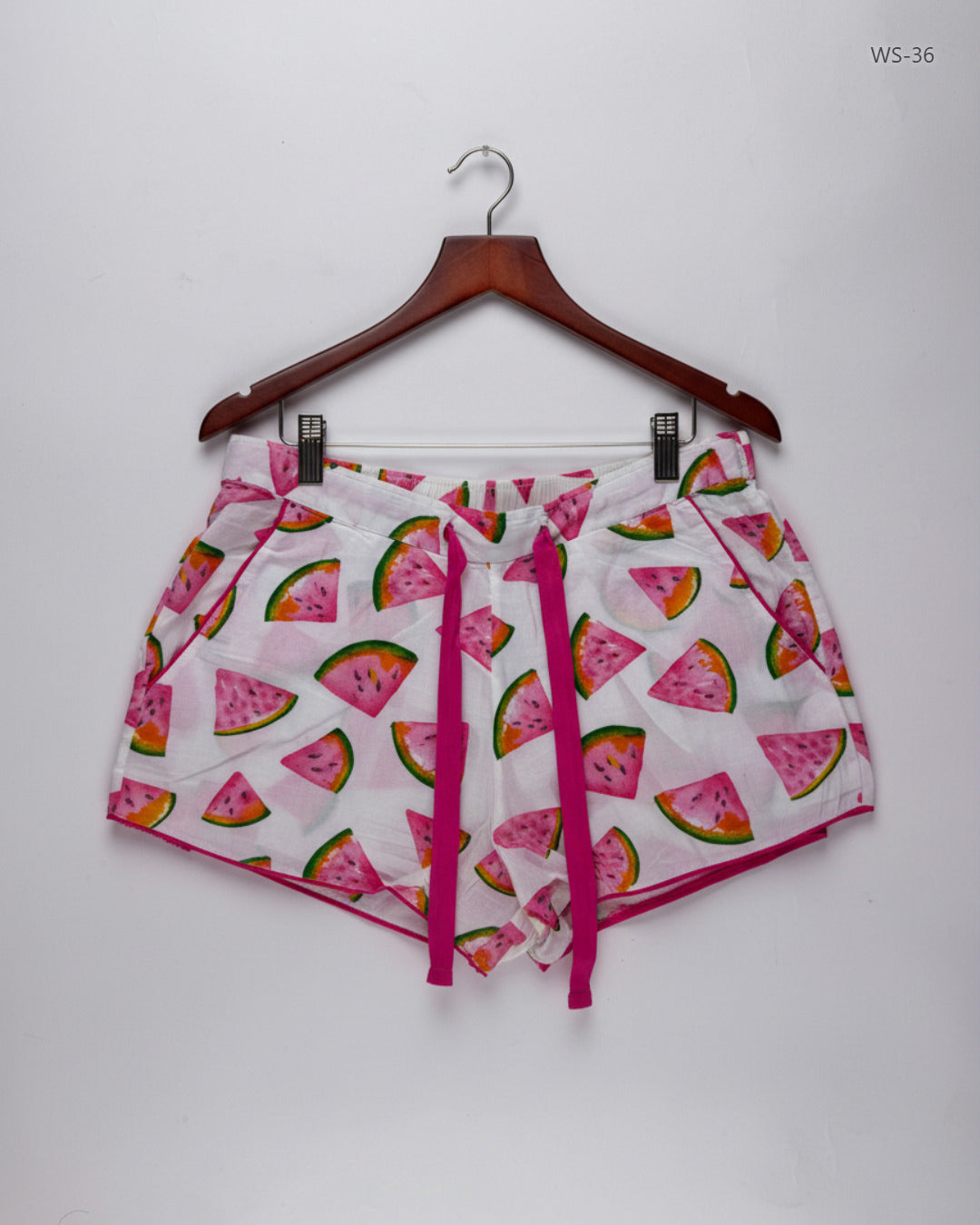 Shop Premium Womens Shorts by Cyber Jammies | Preloved Branded Clothes | White Cotton | Women | OTS Thrift Store Peshawar Pakistan