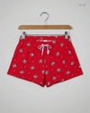 Womens Shorts | New Look | Preloved Branded | Red Cotton | Premium | OTS Thrift Store Peshawar Pakistan