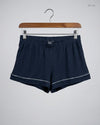 Womens Shorts | Marks & Spencer | Preloved Branded | Blue Cotton | Premium | OTS Thrift Store Lahore Pakistan