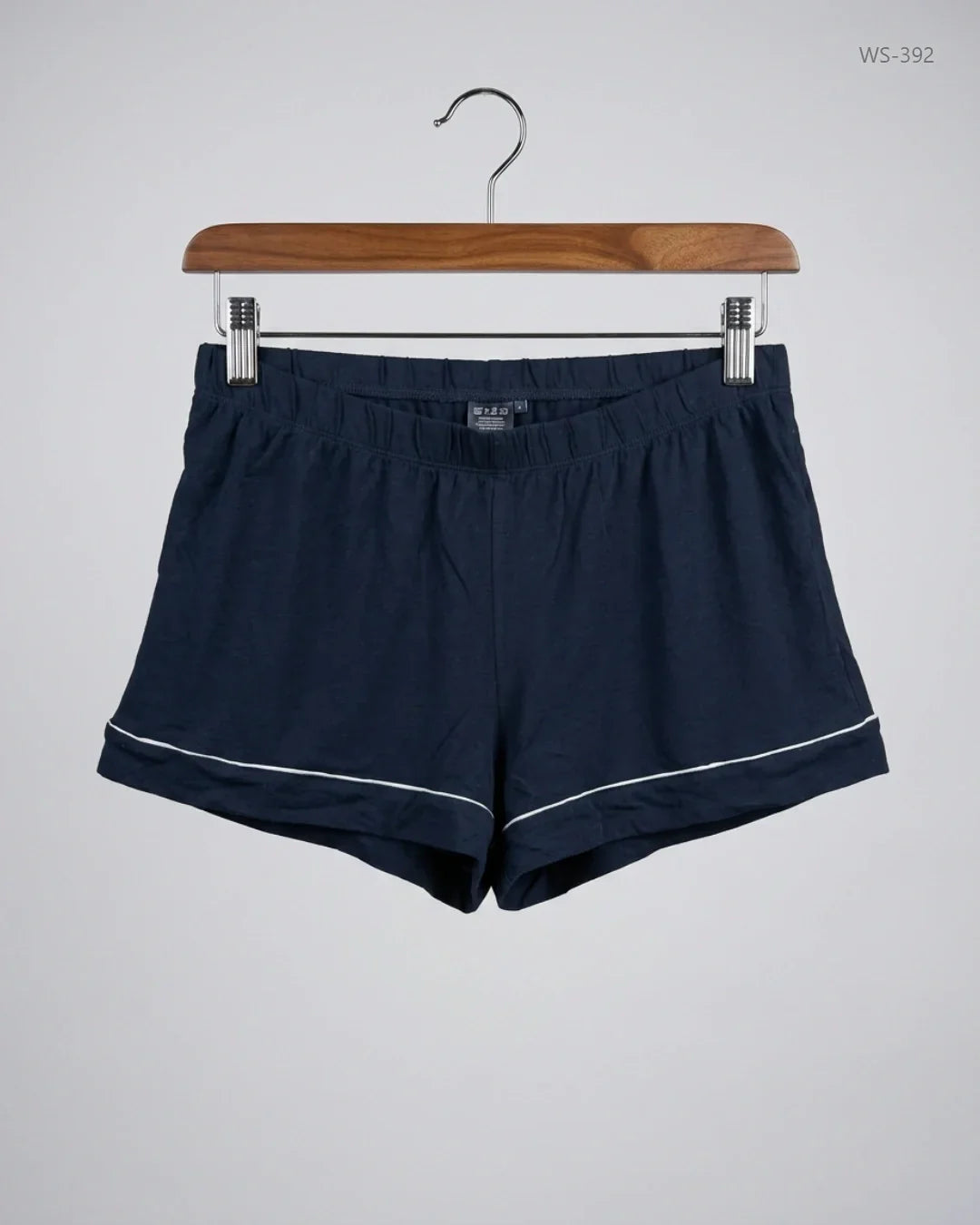 Womens Shorts | Marks & Spencer | Preloved Branded | Blue Cotton | Premium | OTS Thrift Store Lahore Pakistan