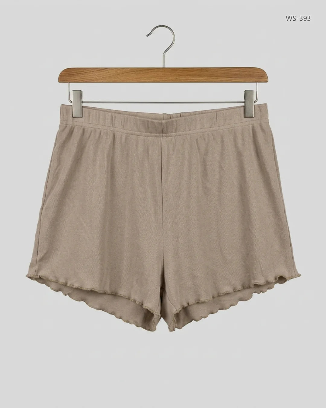 Secondhand Branded Womens Shorts by CUT LABEL, Brown Polyester fabric, Premium condition, for Women - Online Thrift Shop Lahore Pakistan