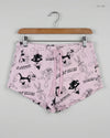 Womens Shorts | LOVE TO LOUNGE | Preloved Branded | Pink Cotton | Excellent | OTS Thrift Store Karachi Pakistan