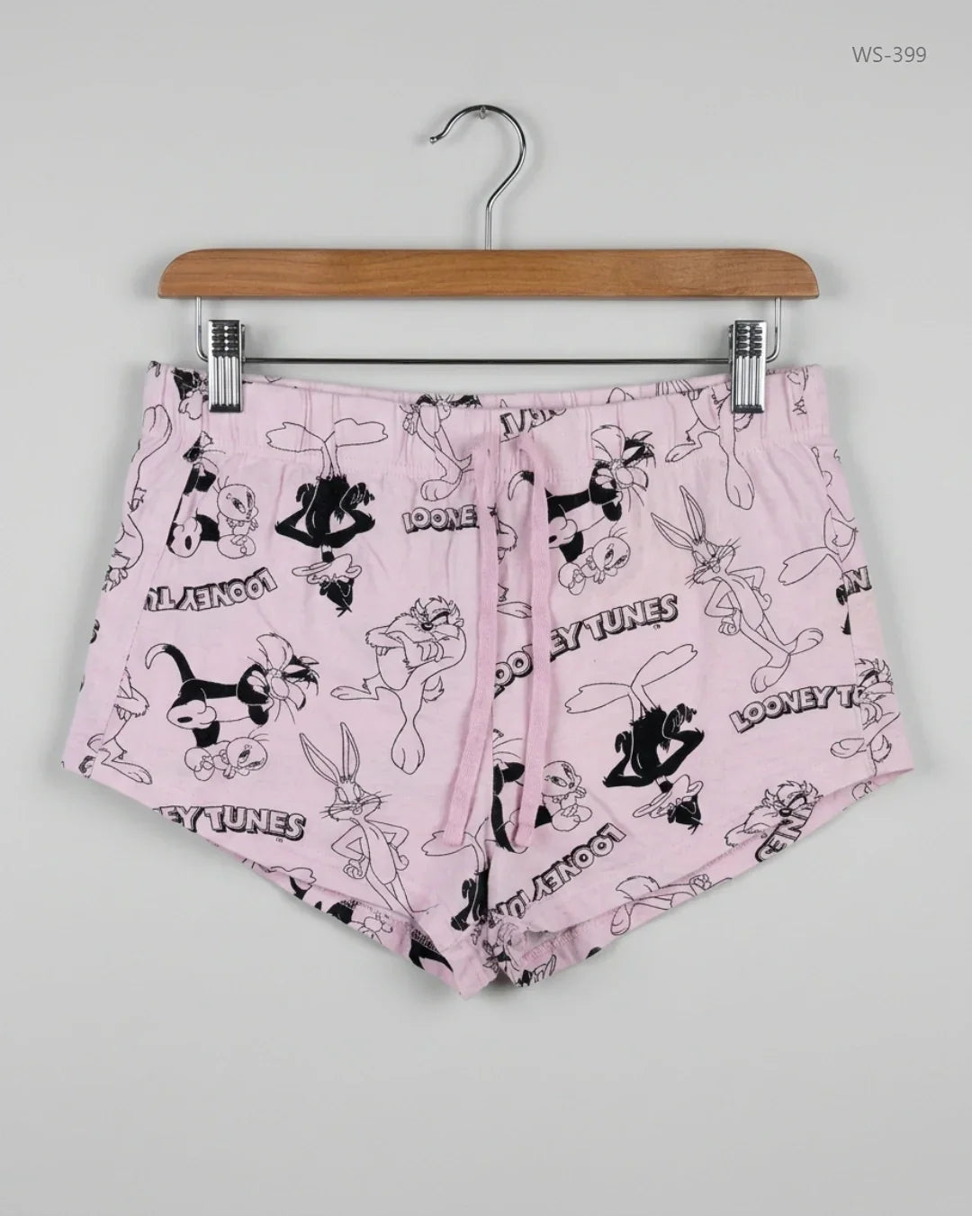 Womens Shorts | LOVE TO LOUNGE | Preloved Branded | Pink Cotton | Excellent | OTS Thrift Store Karachi Pakistan