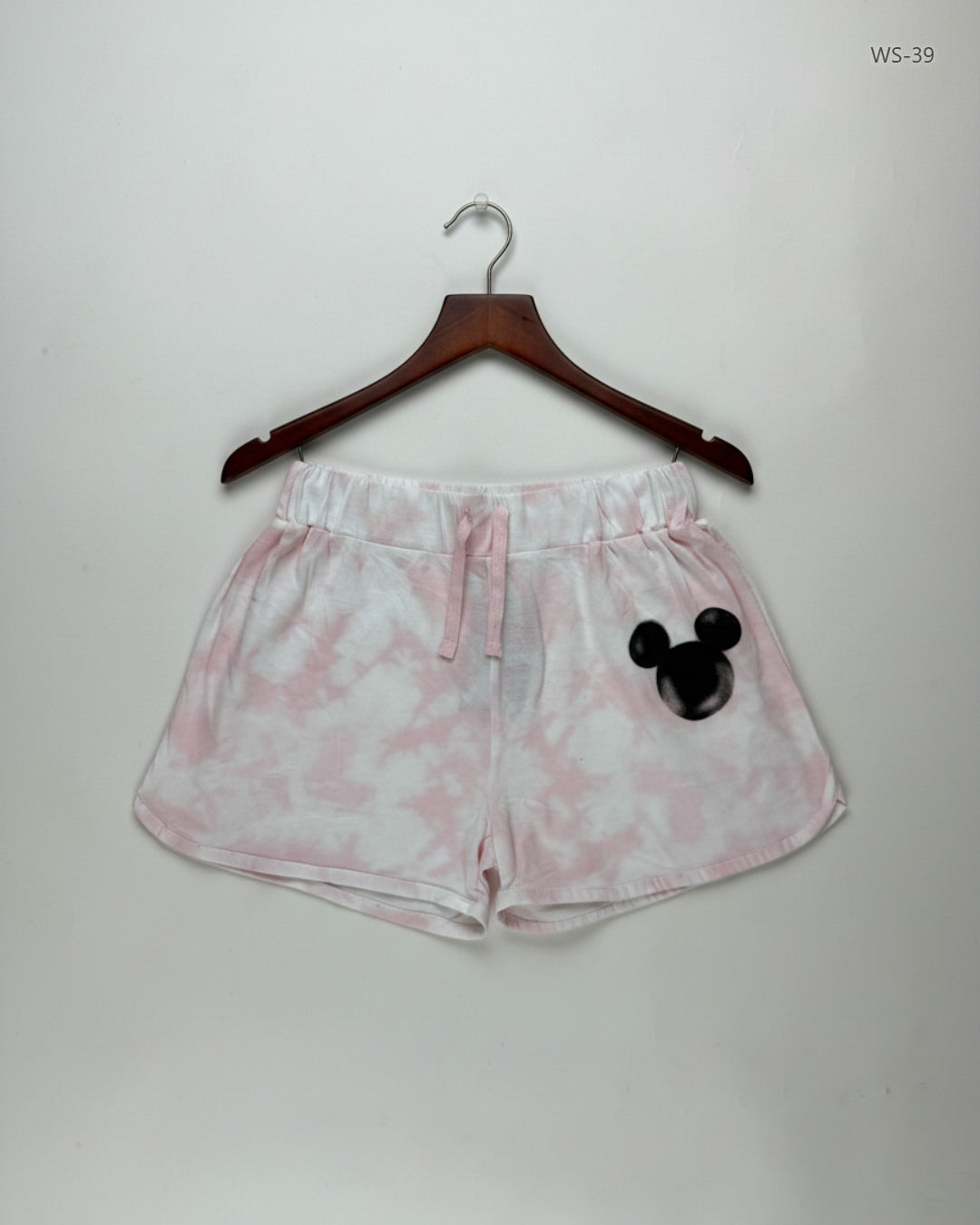Shop Premium Womens Shorts by Disney | Preloved Branded Clothes | Pink Cotton | Women | OTS Thrift Store Peshawar Pakistan