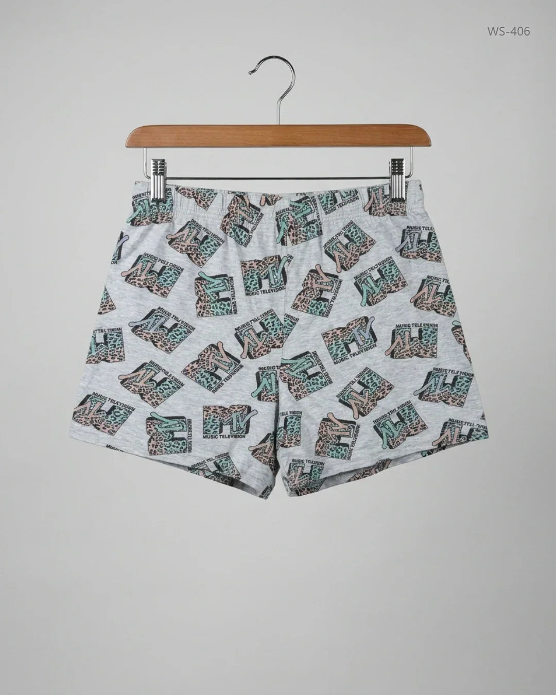 UK Imported secondhand Womens Shorts - Primark brand, Grey Cotton, Premium condition, for Women - Online Thrift Store Peshawar Pakistan