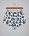 Premium Condition Womens Shorts | Preloved CUT LABEL | Black & White Polyester | Thrift Shop for Women Karachi Pakistan | OTS