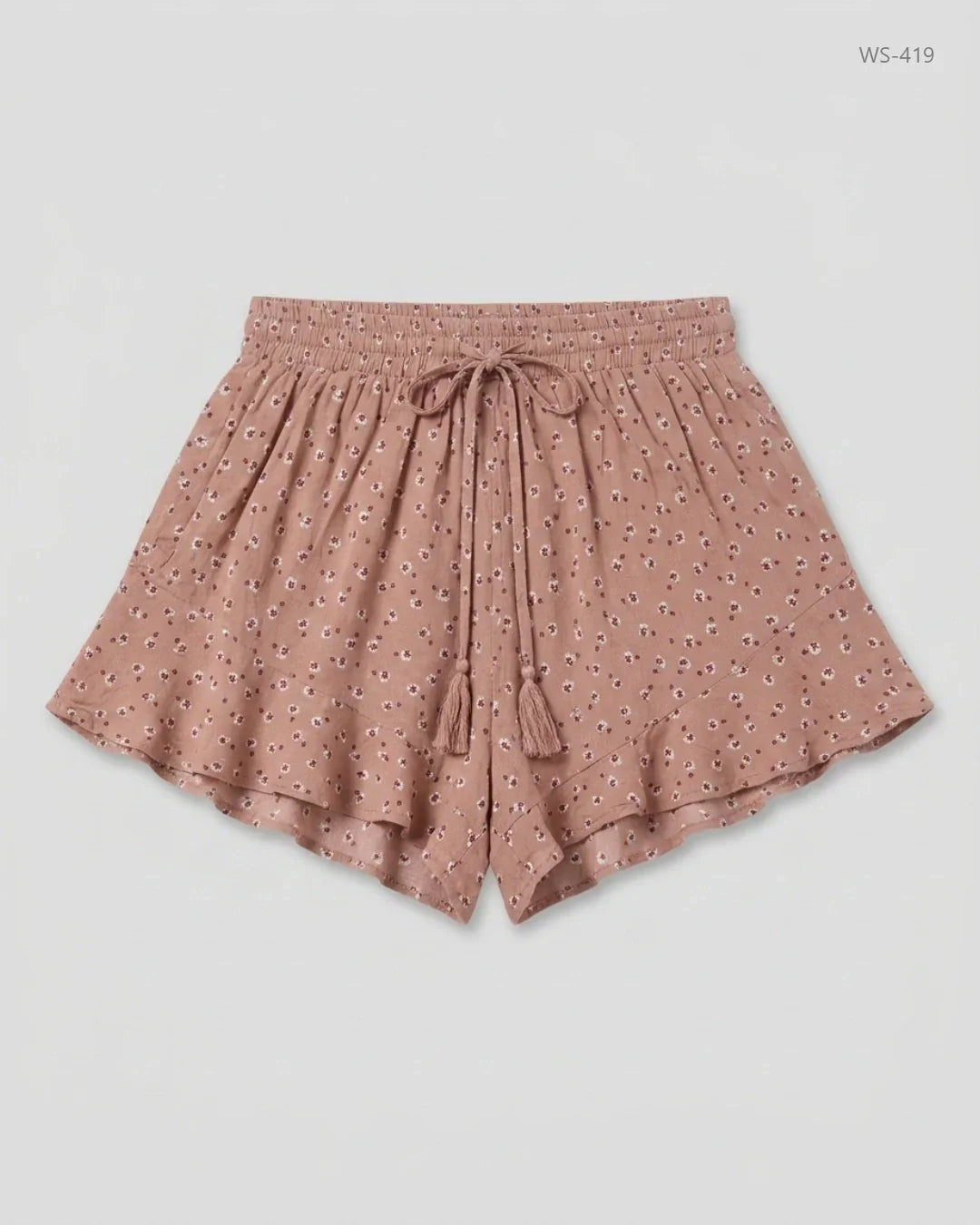Shop Premium Womens Shorts by Moring Mist | Preloved Branded Clothes | Peach Cotton | Women | OTS Thrift Store Peshawar Pakistan