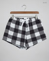 Premium Condition Womens Shorts | Preloved CUT LABEL | Black & White Polyester | Thrift Shop for Women Karachi Pakistan | OTS