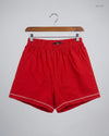 Preloved Premium Womens Shorts by CUT LABEL, Red Cotton for Women - OTS Thrift Shop Lahore Pakistan
