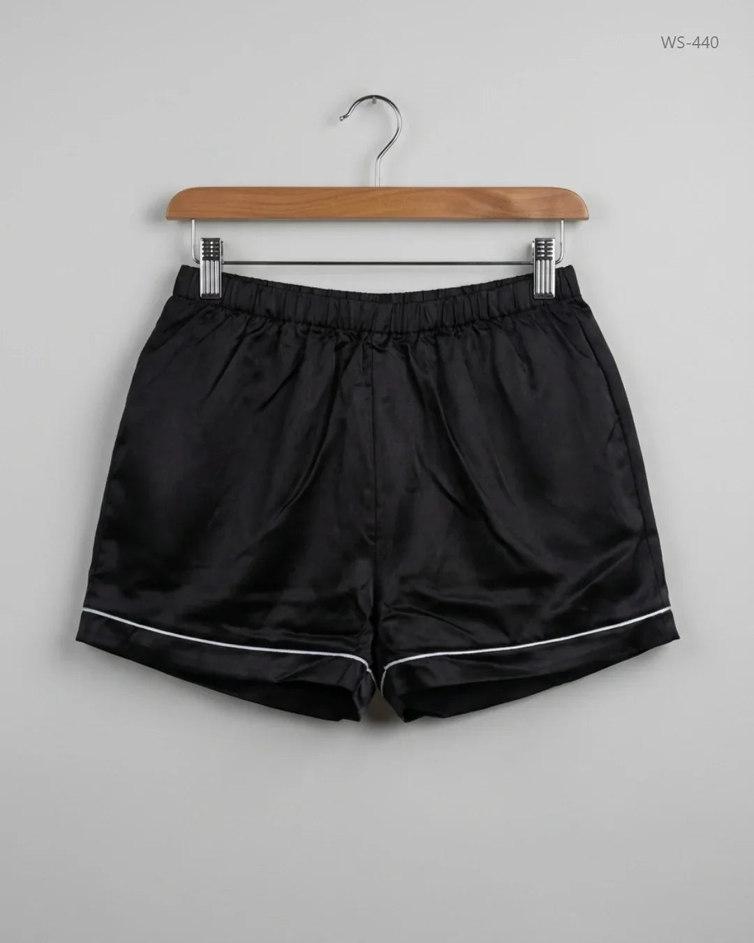 Premium Condition Womens Shorts | Preloved Miss PAP | Black Silk | Thrift Shop for Lahore Pakistan | OTS