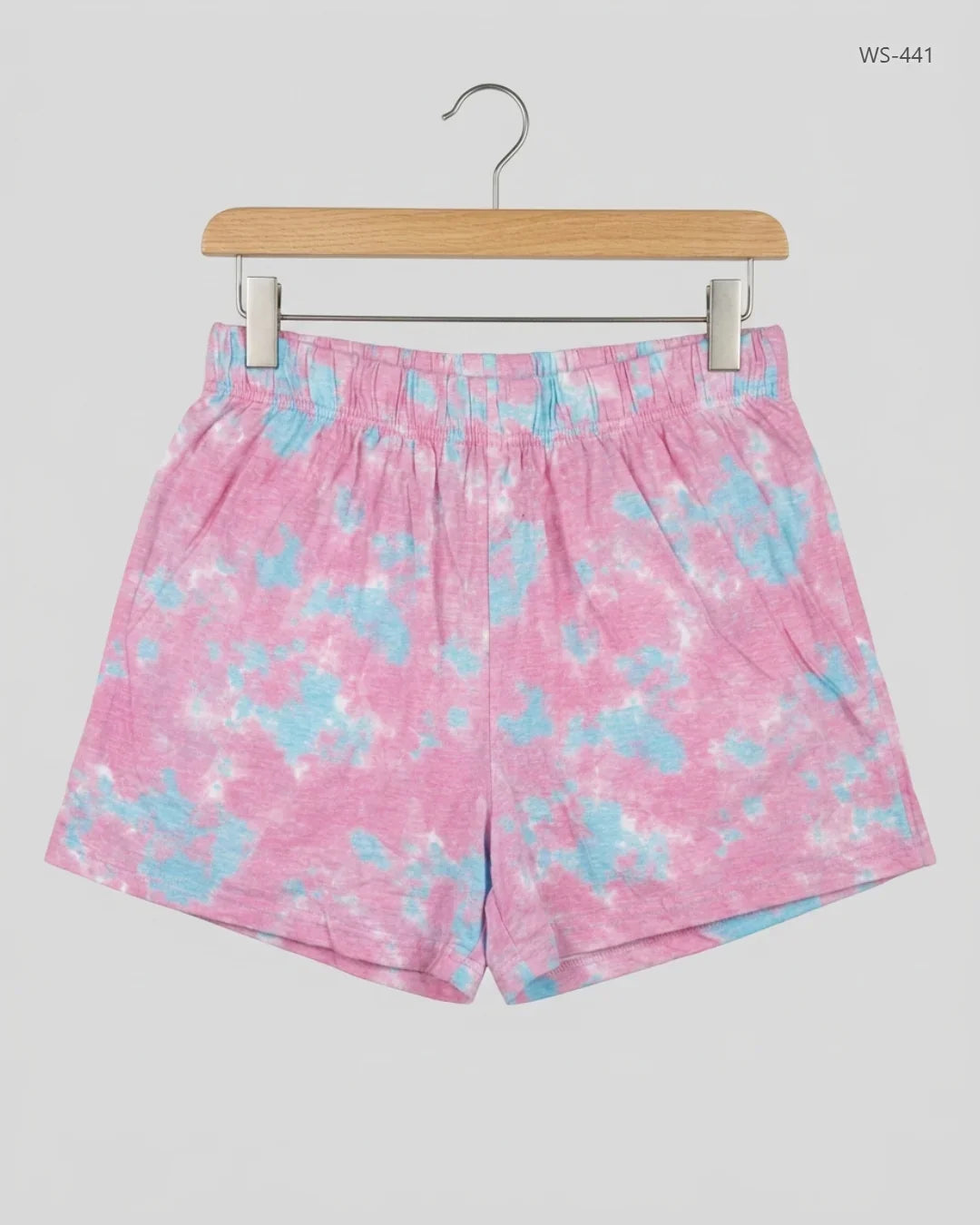 Preloved Premium Womens Shorts by Studio, Pink Cotton for Women - OTS Thrift Shop Peshawar Pakistan