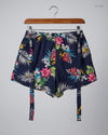 Shop Premium Womens Shorts by F&F | Preloved Branded Clothes | Blue Cotton | Women | OTS Thrift Store Islamabad Pakistan