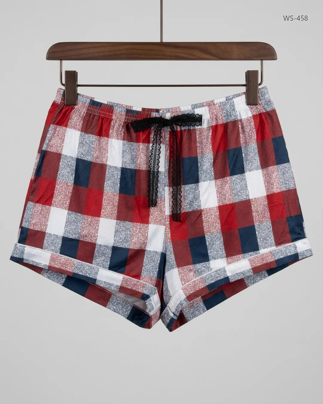 UK Imported secondhand Womens Shorts - CUT LABEL brand, Red Polyester, Premium condition, for Women - Online Thrift Store Peshawar Pakistan