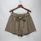 Secondhand Branded Womens Shorts by Primark, olive green Cotton fabric, Premium condition, for Women - Online Thrift Shop Lahore Pakistan
