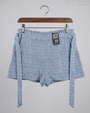 Womens Shorts | Primark | Preloved Branded | Blue Cotton | Premium | OTS Thrift Store Karachi Pakistan