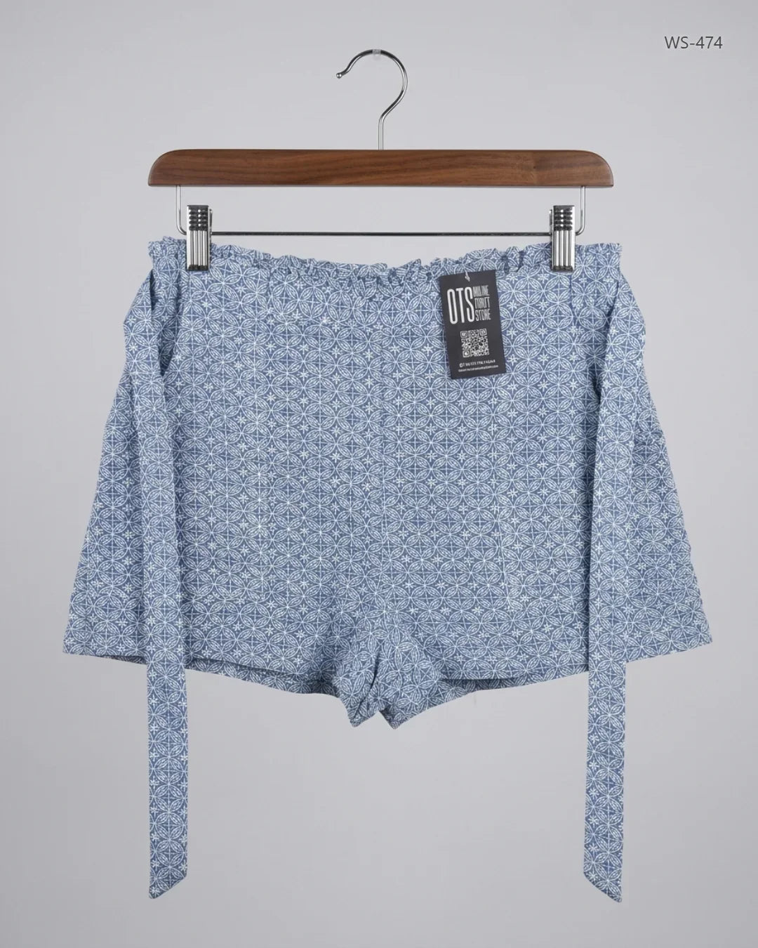 Womens Shorts | Primark | Preloved Branded | Blue Cotton | Premium | OTS Thrift Store Karachi Pakistan