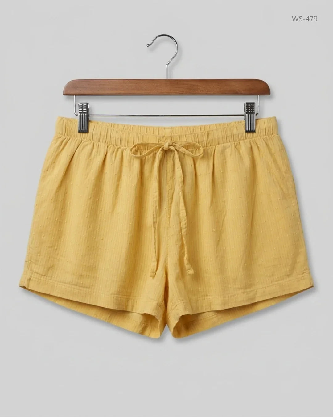 UK Imported secondhand Womens Shorts - George brand, Yellow Cotton, Premium condition, for Women - Online Thrift Store Islamabad Pakistan