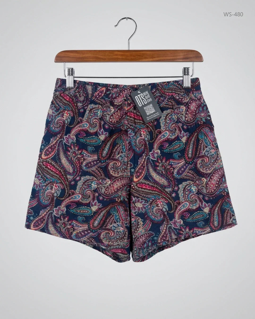 Shop Premium Womens Shorts by CUT LABEL | Preloved Branded Clothes | Multi Viscose & Cotton | Women | OTS Thrift Store Islamabad Pakistan