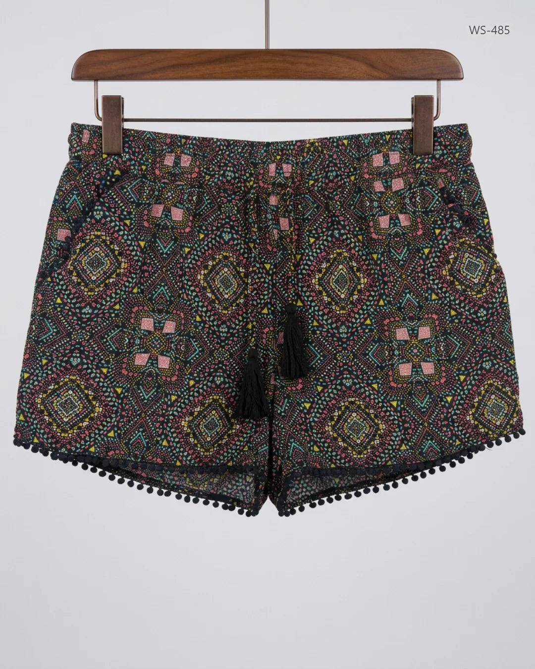 Secondhand Branded Womens Shorts by Atmosphere, Multi Viscose fabric, Premium condition, for Women - Online Thrift Shop Karachi Pakistan