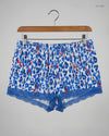 Premium Condition Womens Shorts | Preloved Primark | Blue Polyester | Thrift Shop for Women Karachi Pakistan | OTS