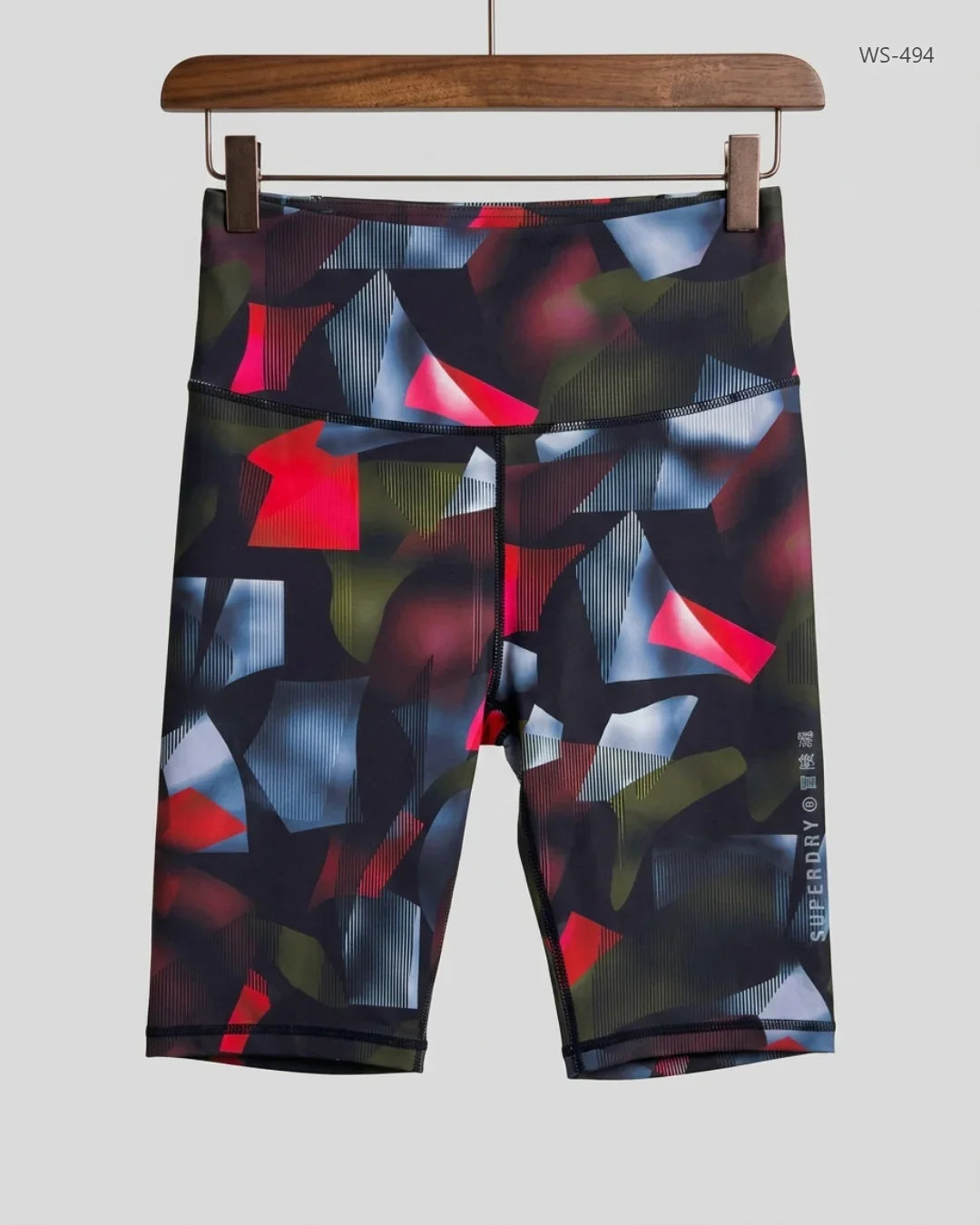 Secondhand Branded Womens Shorts by Superdry, Multi Polyester fabric, Premium condition, for Women - Online Thrift Shop Peshawar Pakistan