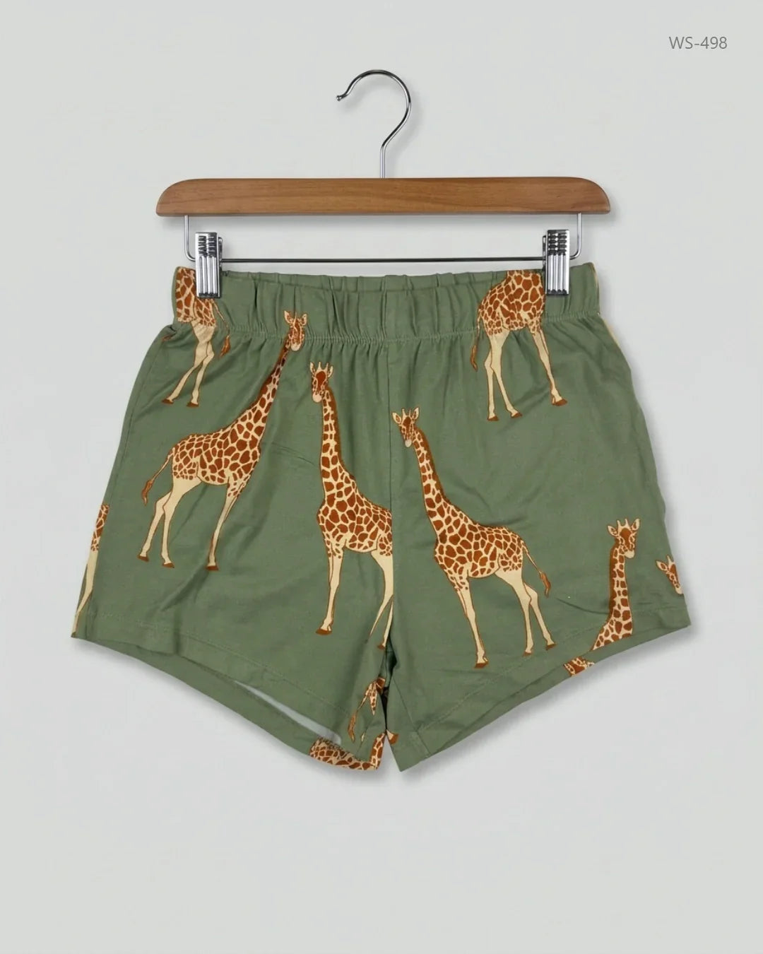Shop Premium Womens Shorts by CHELSEA PEERS | Preloved Branded Clothes | Green Polyester | Women | OTS Thrift Store Islamabad Pakistan