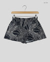 Preloved Premium Womens Shorts by F&F, Black Polyester for Women - OTS Thrift Shop Islamabad Pakistan