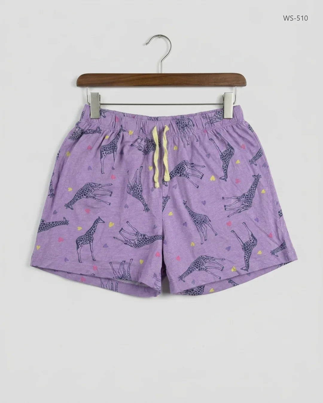 UK Imported secondhand Womens Shorts - DUNNES brand, Purple Cotton, Premium condition, for Women - Online Thrift Store Peshawar Pakistan