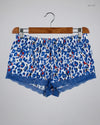 Secondhand Branded Womens Shorts by Primark, Blue Polyester fabric, Premium condition, for Women - Online Thrift Shop Peshawar Pakistan