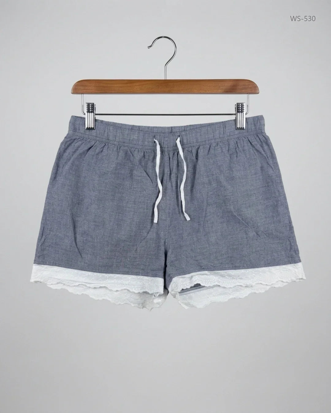 Preloved Premium Womens Shorts by Esmara, Grey Cotton for Women - OTS Thrift Shop Karachi Pakistan