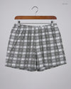 Secondhand Branded Womens Shorts by Bonprix, Grey Cotton fabric, Premium condition, for Women - Online Thrift Shop Islamabad Pakistan
