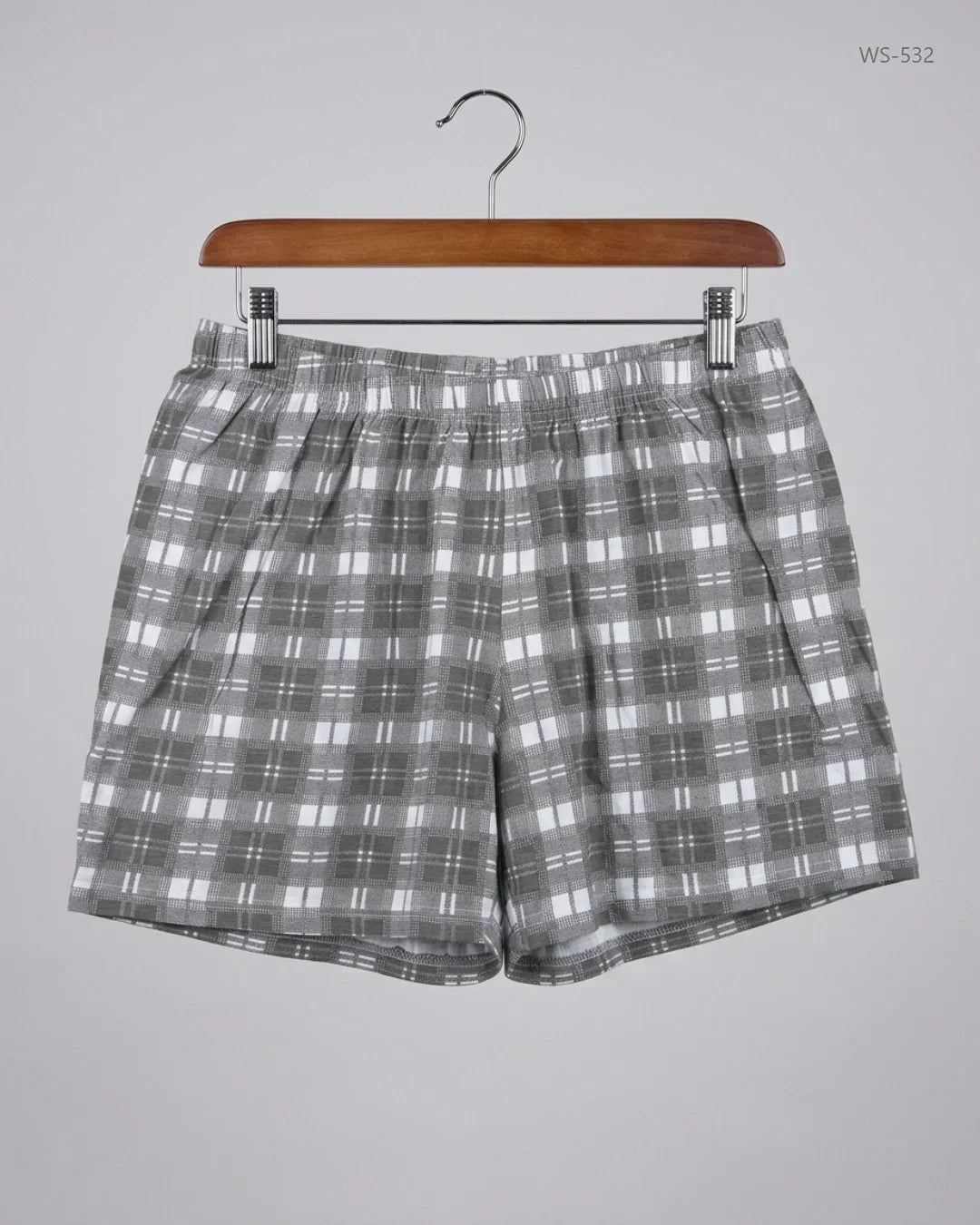 Secondhand Branded Womens Shorts by Bonprix, Grey Cotton fabric, Premium condition, for Women - Online Thrift Shop Islamabad Pakistan